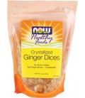 NOW Foods Ginger Dices, Sugar, 1-Pound (Pack of 2)