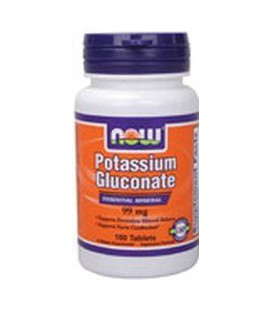 Potassium Gluconate - 100 tabs,(Now Foods)