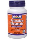 Potassium Gluconate - 100 tabs,(Now Foods)