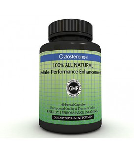 OztosteroneÂ® Homme amélioration de la performance de testostérone pour les hommes - All Natural Vegan made in USA Horny Goat W