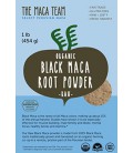 Raw Organic Noir Maca, frais Récolte Du Pérou, le commerce équitable, sans OGM, végétaliens, sans gluten, 1 lb - 50 Portions