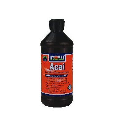 NOW Foods Acai Liquid Concentrate, 16-Ounce ( Multi-Pack)