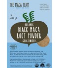 Gélatinisé noir racine de maca en poudre - frais Récolte Du Pérou, certifié biologique, le commerce équitable, sans OGM, sans g