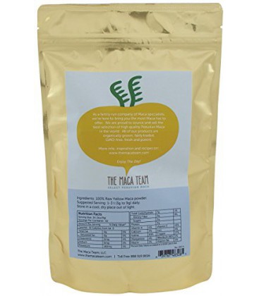 Raw racine de maca poudre fraîche Du Pérou - Certified Organic, Wildcrafted récolte, le commerce équitable, sans OGM, Raw & Veg