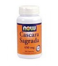 Now Foods Cascara Sagrada 450 mg, 100 caps (Pack of 2)