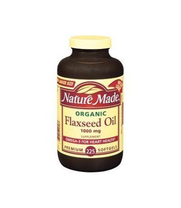 Nature Made Organic Flaxseed Oil 1,000 mg - 225 Softgels