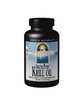 Source Naturals ArcticPure Krill Oil 500mg, 60 Softgels