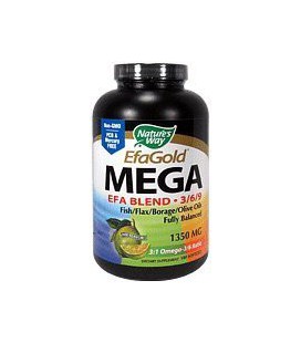 Nature's Way Mega 3/6/9 Blend 1350mg, 180 Softgels