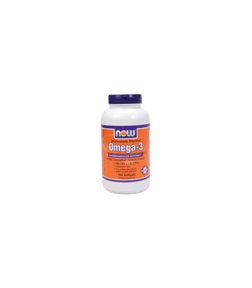 Now Foods Molec-distilled Omega-3 Soft-gels, 180-Count