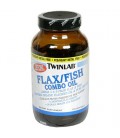 Twinlab Flax/Fish Combo Oil, PCB/Heavy Metal Free, 120 Softg