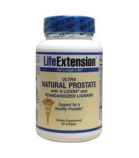 Life Extension Ultra Natural Prostate, Softgels, 60-Count