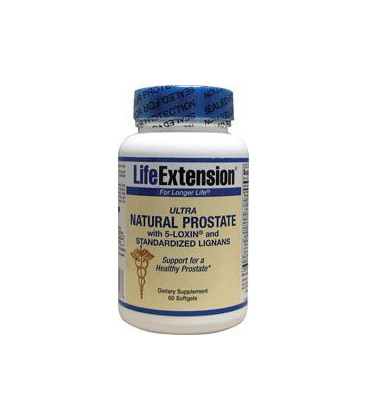 Life Extension Ultra Natural Prostate, Softgels, 60-Count