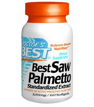 Doctor's Best Best Saw Palmetto Extract (320 mg), Softgel Ca