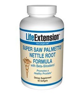 Life Extension Super Saw Palmetto with Nettle Root and Beta