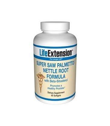 Life Extension Super Saw Palmetto with Nettle Root and Beta