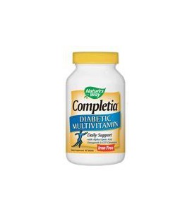 Nature's Way Completia Diabetic Multivitamin (iron-free), 90