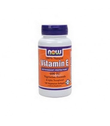 NOW Foods E-400, 100 Softgels (Pack of 2)