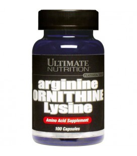 Ultimate Nutrition Arginine Pyroglutamate Lysine Capsules, 7