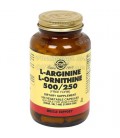 Solgar - L-Arginine L-Ornithine 500/250, 100 veggie caps