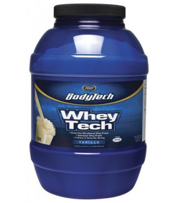 BodyTech - Whey Tech Vanilla, 5 lb powder