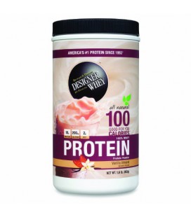 Designer Whey, Protein Powder, Vanilla Almond, Net Wt. 1.9 l