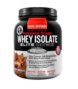 Six Star Pro Nutrition PS Whey Isolate, Decadent Chocolate,