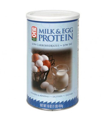 MLO Milk & Egg Protein, Plain, 16-Ounces (Pack of 2)