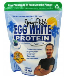 Jay Robb Egg White Protein, Vanilla 12 oz (340 g)