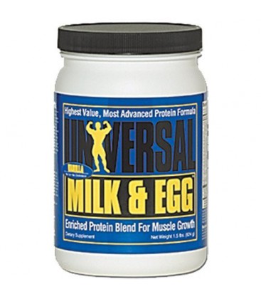 Universal Nutrition System Milk & Egg Protein 1.5-pound Jar