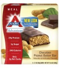 Atkins Advantage Bars, Chocolate Peanut Butter , 5 - 2.1-Oun