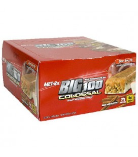 Met-Rx Big 100 Colossal Meal Replacement Bar, Crispy Apple P