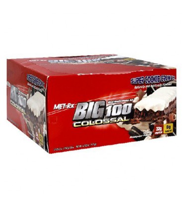 Met-Rx Big 100 Colossal Meal Replacement Bar, Super Cookie C