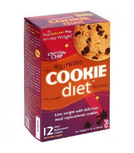 Hollywood Cookie Diet Meal Replacement Cookies, Chocolate Ch