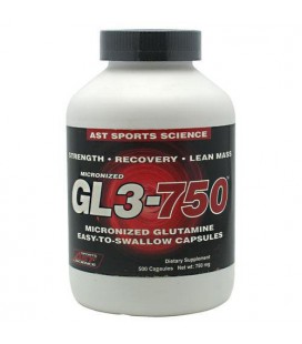 AST Sports Science Micronized GL3 750 L-Glutamine Caps, 500