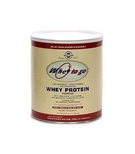 Whey To Go Protein Powder Natural Chocolate Cocoa Bean Flavo