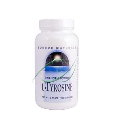 Source Naturals L-Tyrosine Powder, 100gr