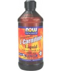 NOW Foods L-Carnitine Liquid 3000mg/Tbsp, 16 ounce