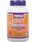 NOW Foods Acetyl L-Carnitine 750mg, 90 Tablets