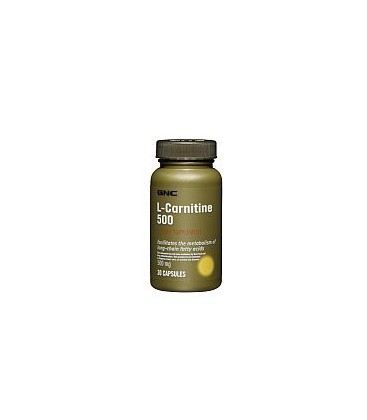 GNC L-Carnitine 500 500mg 60 Capsules