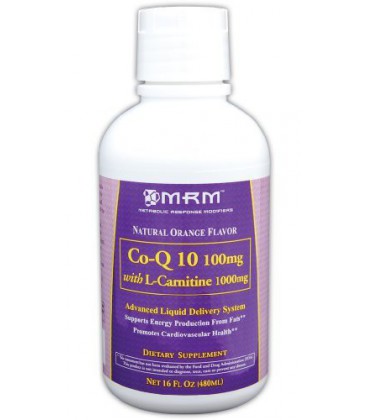 MRM L-CARNITINE W/ CO-Q10 ORG 16oz.