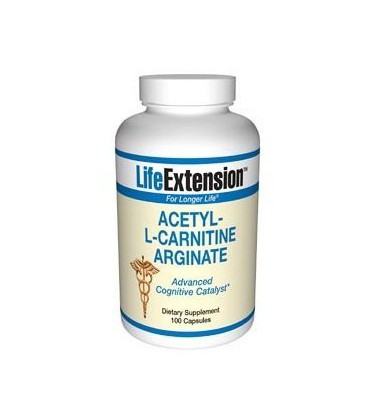 Life Extension Acetyl L-Carnitine Arginate, 100  Capsules