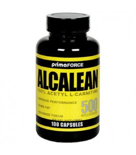 Primaforce Alcalean Acetyl L-Carnitine, 500 mg, 100-Vegetari