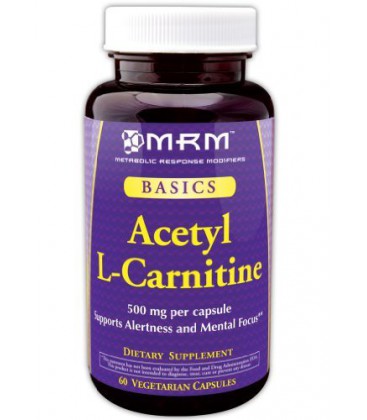 MRM Acetyl L-carnitine 500mg Per Capsule, 60-Count