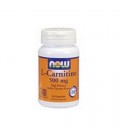 NOW Foods Carnitine, 30 Capsules / 500mg (Pack of 2)