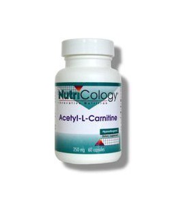 Nutricology Acetyl L-carnitine, 500 Mg, Vegicaps, 100-Count