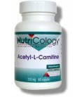 Nutricology Acetyl L-carnitine, 500 Mg, Vegicaps, 100-Count