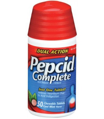 Pepcid Complete Acid Reducer + Antacid with Dual Action, Coo