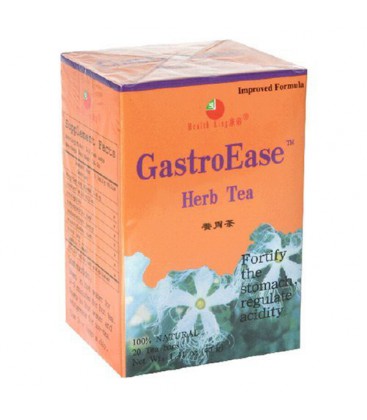 Health King  GastroEase Herb Tea, Teabags, 20-Count Box (Pac