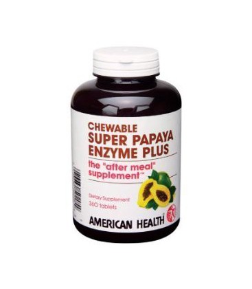American Health Products - Super Papaya Enzyme Plus, 360 che
