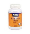 Now Foods Red Yeast Rice Extract 1200 mg, 60 tabs (Pack of 2)